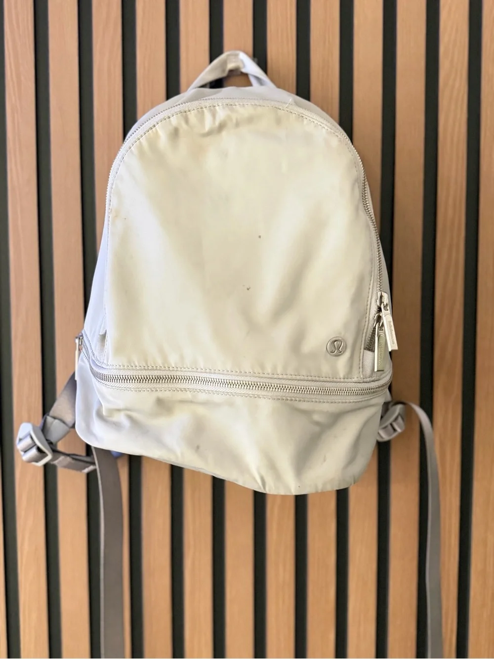 Lululemon Light Beige Mini Backpack